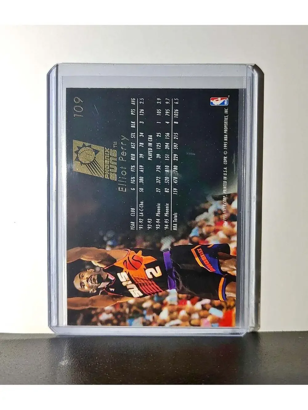 Elliot Perry 1995-96 Flair NBA #109 Card Phoenix Suns